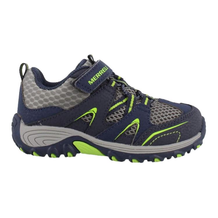 (GS) Merrell Trail Chaser Little Kid 'Navy Green' 圖 2