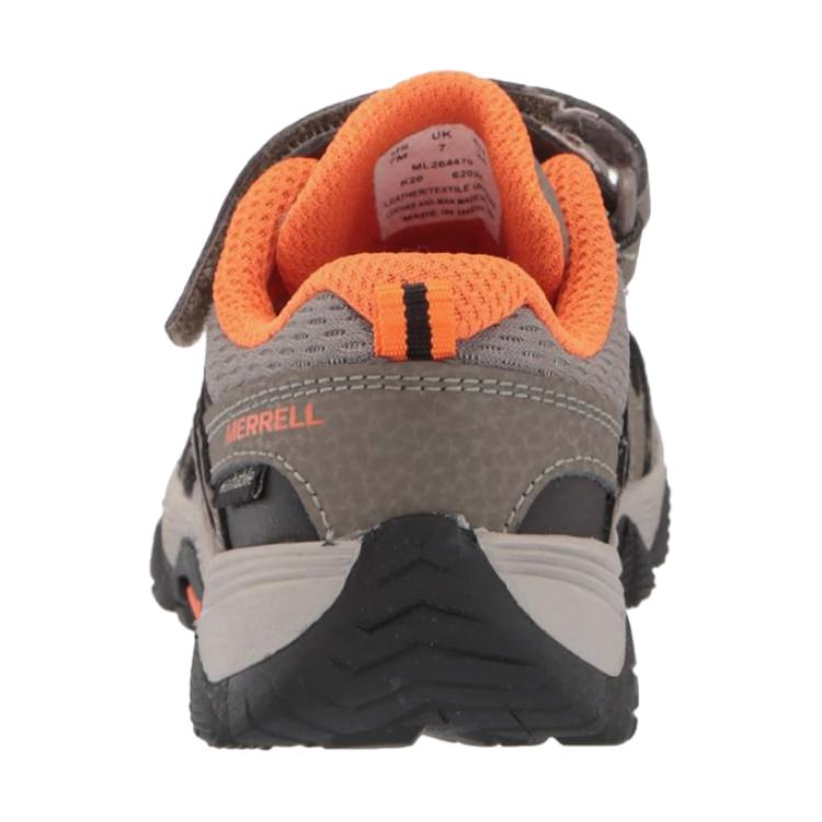 Lookbook (Maternelle) Merrell Trail Quest Enfant ''Gris Fumée Orange'' MK262620