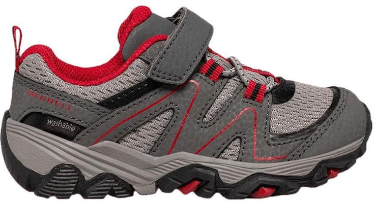 (Grade School) Merrell Trail Quest Little Kid 'Grey Red' ML263182 Order (Grade School) Merrell Trail Quest Little Kid 'Grey Red' ML263182