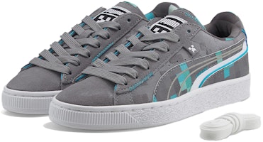 (Grade School) Minecraft x Puma Suede 'Diamond Block' Sepatu Anak-anak 384485-02 Lookbook (Grade School) Minecraft x Puma Suede 'Diamond Block' Sepatu Anak-anak 384485-02