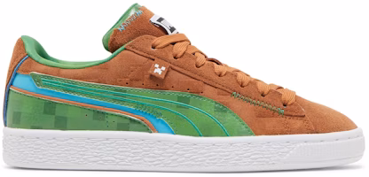 (Grade School) Minecraft x Puma Suede 'Grass Block' 384485-01 (Grade School) Minecraft x Puma Suede 'Grass Block' 384485-01
