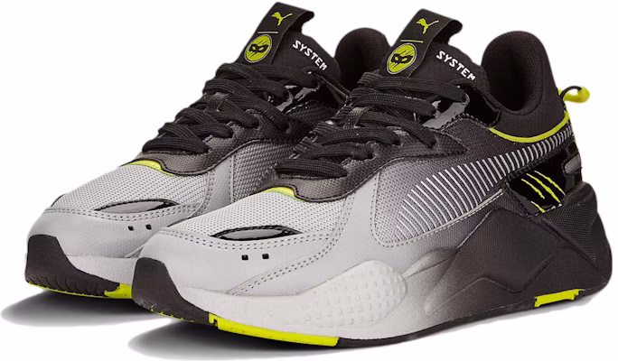 (Grade School) Miraculous x Puma RS-X Big Kid 'Cat Noir' 391824-01 Lookbook (Grade School) Miraculous x Puma RS-X Big Kid 'Cat Noir' 391824-01