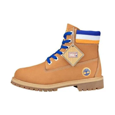 (GS) Mitchell & Ness NBA Timberland 6 Inch PRM Junior 'Golden State Warriors'
