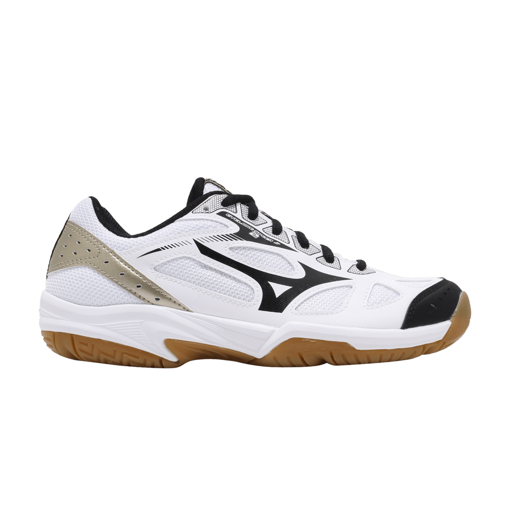 (Grade School) Mizuno Cyclone Speed 2 'White Black' V1GD191009