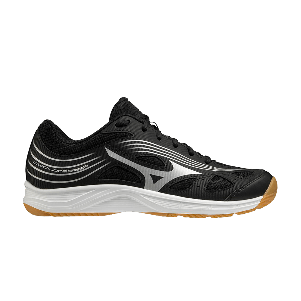 (GS) Mizuno Cyclone Speed 3 Jr 'Black Silver'