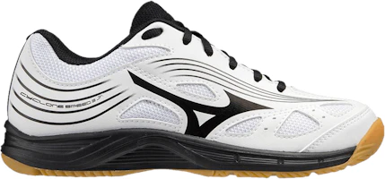 (Grade School) Mizuno Cyclone Speed 3 Jr 'White Black' 430315-0090 (Grade School) Mizuno Cyclone Speed 3 Jr 'White Black' 430315-0090