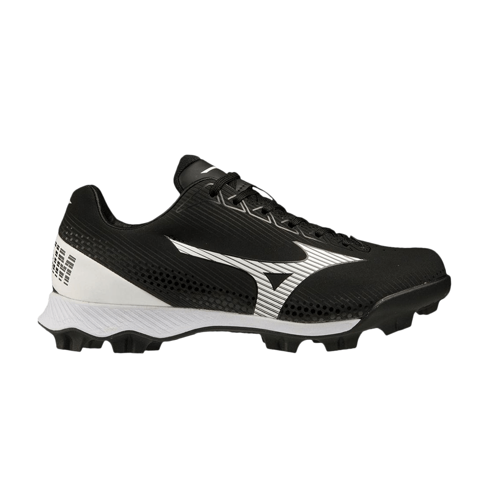 (Grade School) Mizuno Wave Finch LightRevo Jr 'Black White' 320666-9000