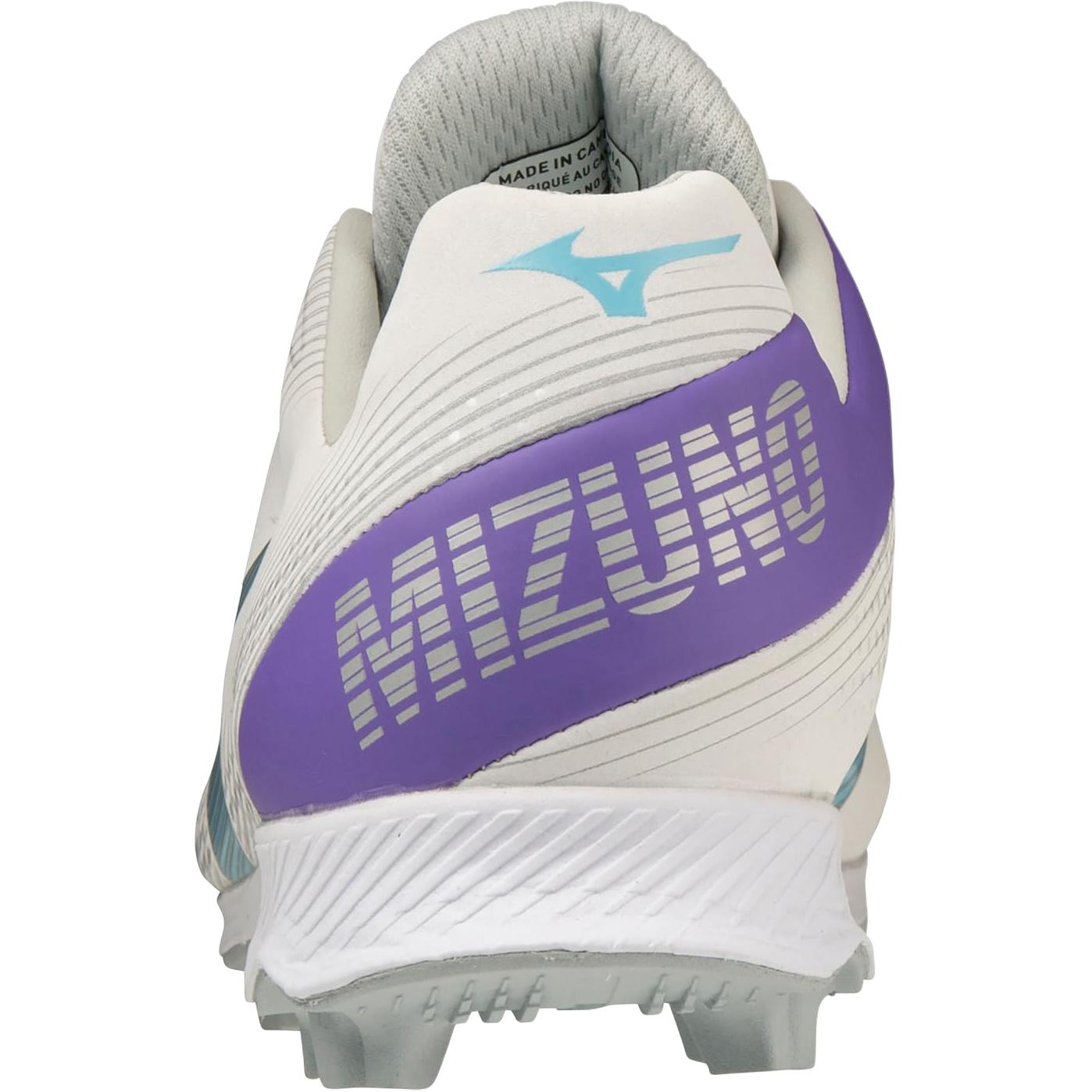 Shop (Grade School) Mizuno Wave Finch LightRevo Jr 'White Teal Purple' 320666-0050