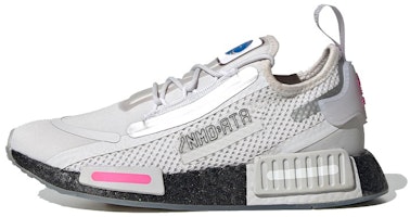 (Grade School) NASA x adidas NMD_R1 Spectoo J 'Grey Core Black' FY9044 (Grade School) NASA x adidas NMD_R1 Spectoo J 'Grey Core Black' FY9044