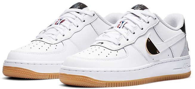 (小學款)NBA x Nike Air Force 1 LV8 1 HO20 '白色' CT3842-100 Lookbook (小學款)NBA x Nike Air Force 1 LV8 1 HO20 '白色' CT3842-100