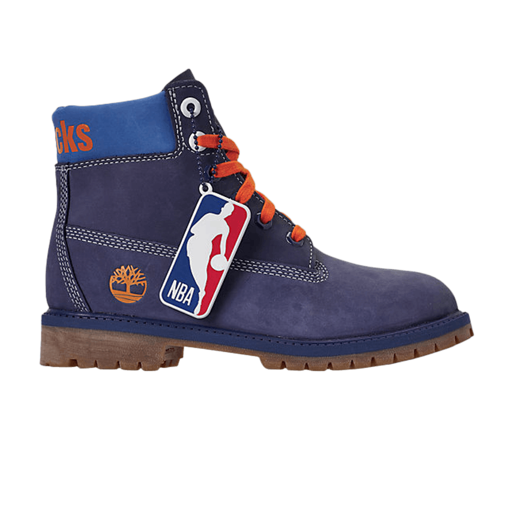 (Grade School) NBA x Timberland 6 Inch Classic Premium Boot Junior 'New York Knicks' TB0A246V-E09