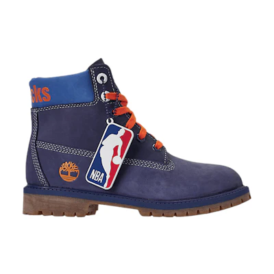 (GS) NBA Timberland 6 Inch Classic PRM Boot Junior 'New York Knicks'