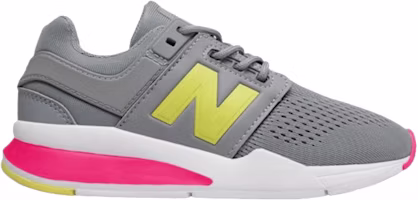 (Grade School) New Balance 247v2 'Grey Yellow' KL247TIG (Grade School) New Balance 247v2 'Grey Yellow' KL247TIG