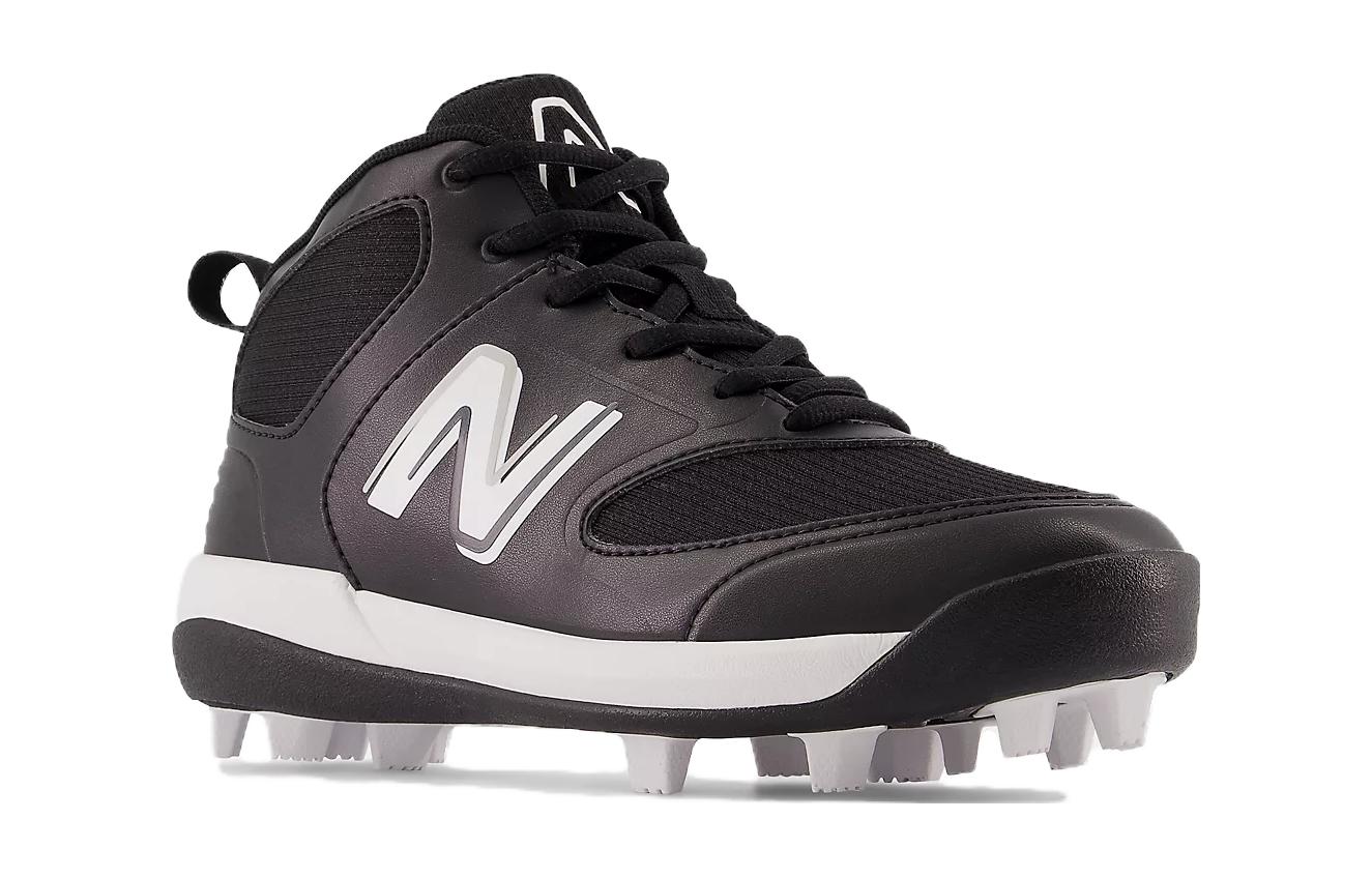 Lookbook (New Balance Junior) 3000v6 Semelle Moulée en Caoutchouc ''Noir Blanc'' J3000BK6