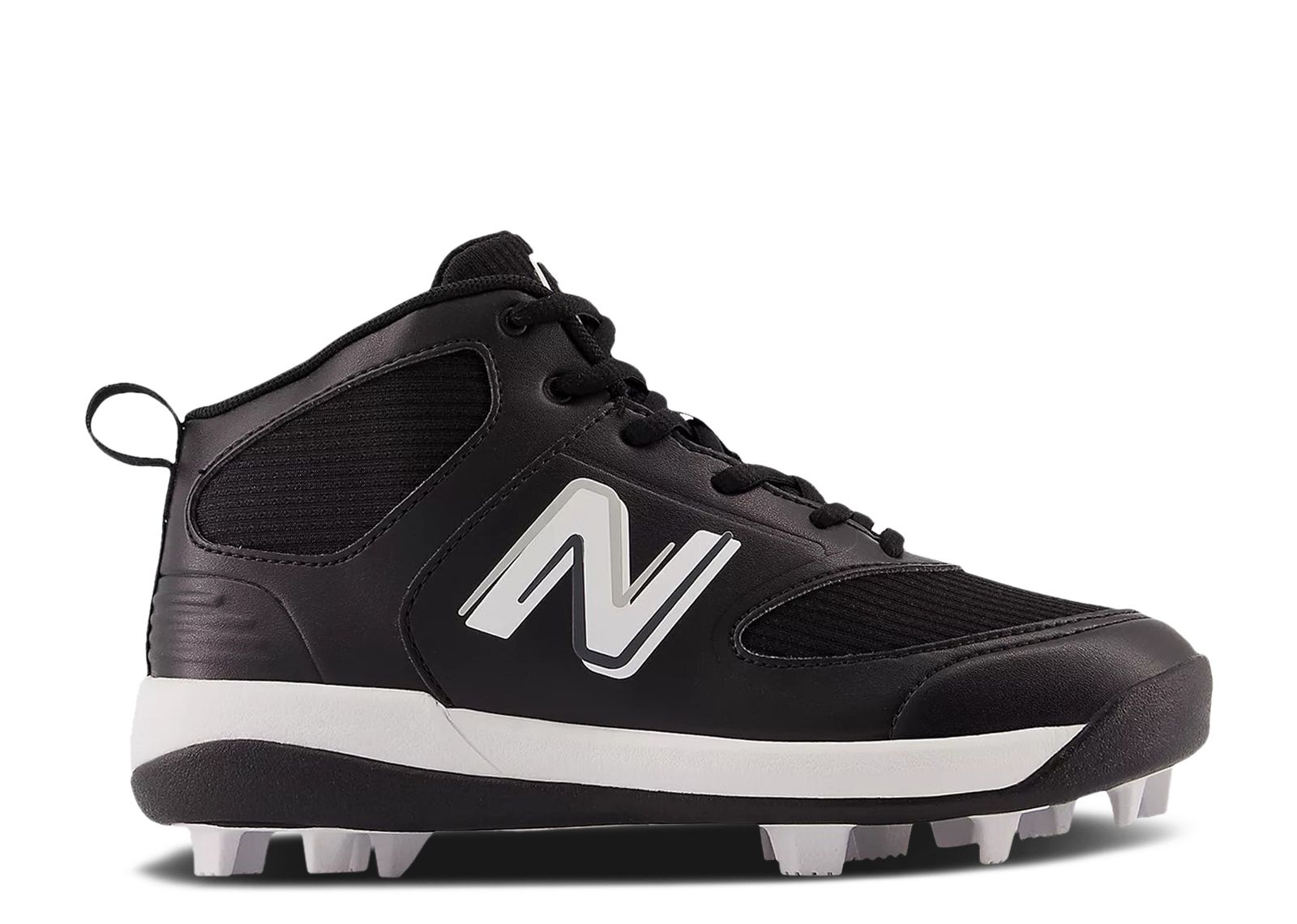 (Grade School) New Balance 3000v6 Wide Rubber Molded 'Black White' J3000BK6-W