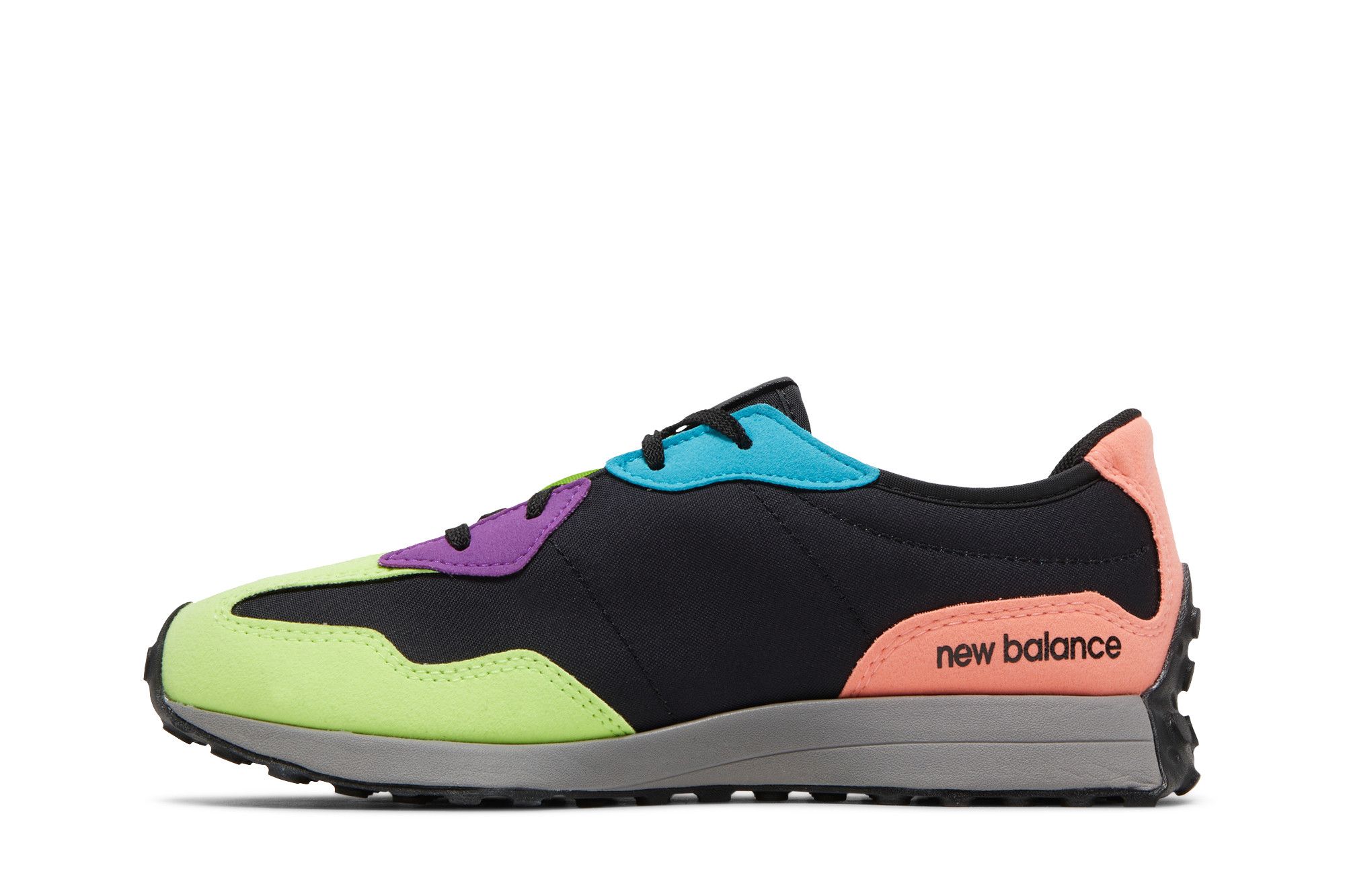 Lookbook (New Balance Infantil) New Balance 327 'Negro Multicolor' GS327EA