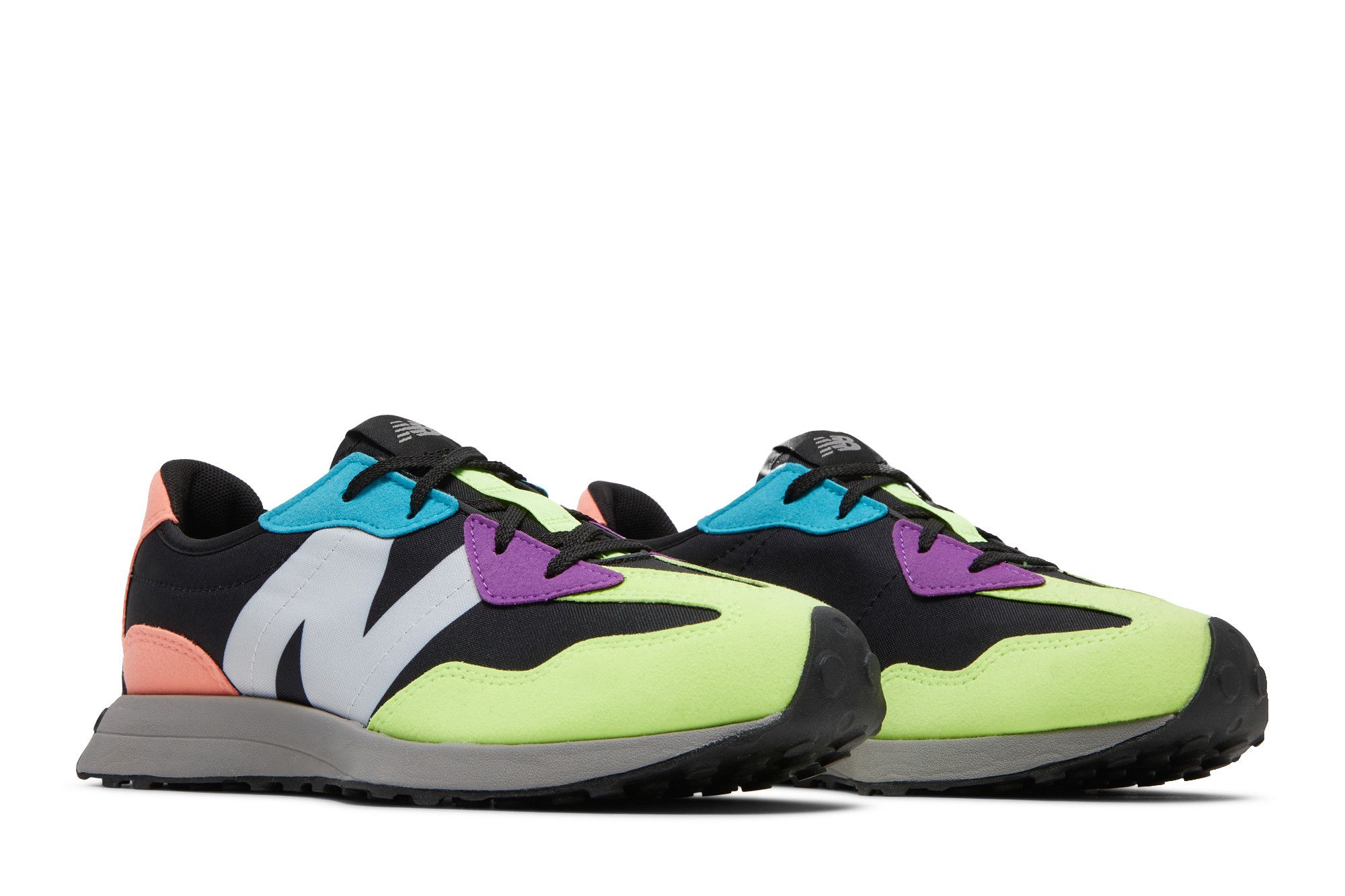 Cheap (New Balance Infantil) New Balance 327 'Negro Multicolor' GS327EA