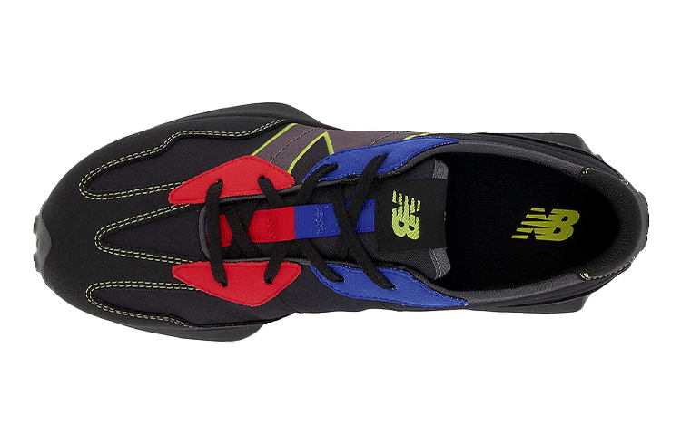 Lookbook 뉴발란스 327 '블랙 레드 블루' (초등학생) GS327BC1