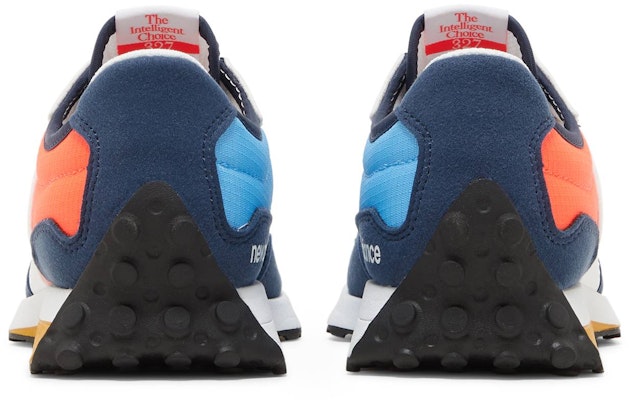 (New Balance Kanak-Kanak) 327 'Indigo Natural Eletrik Merah' GS327SH Details for (New Balance Kanak-Kanak) 327 'Indigo Natural Eletrik Merah' GS327SH