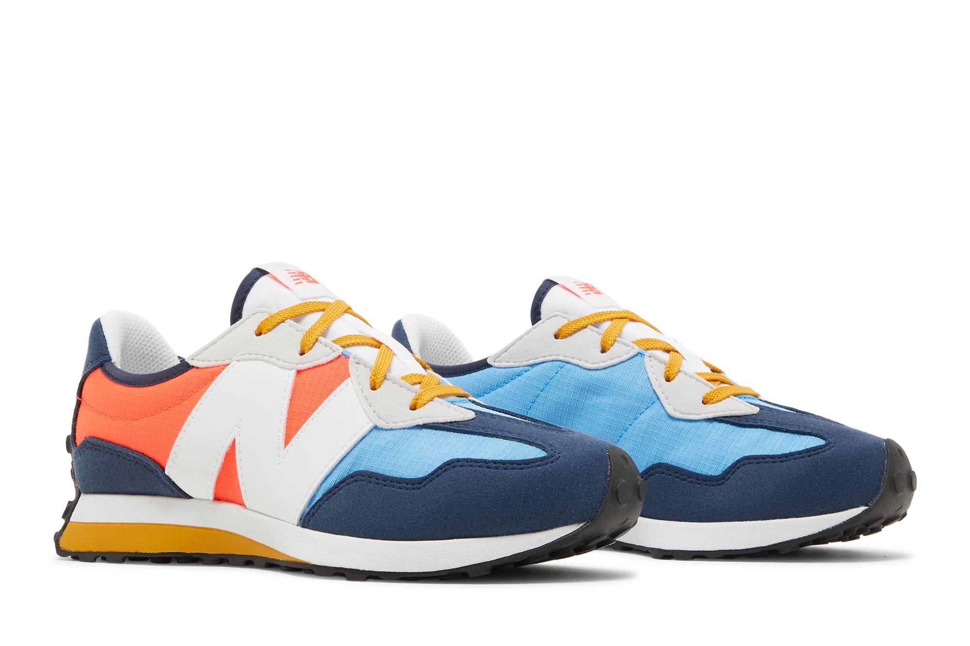 Cheap (New Balance Kanak-Kanak) 327 'Indigo Natural Eletrik Merah' GS327SH