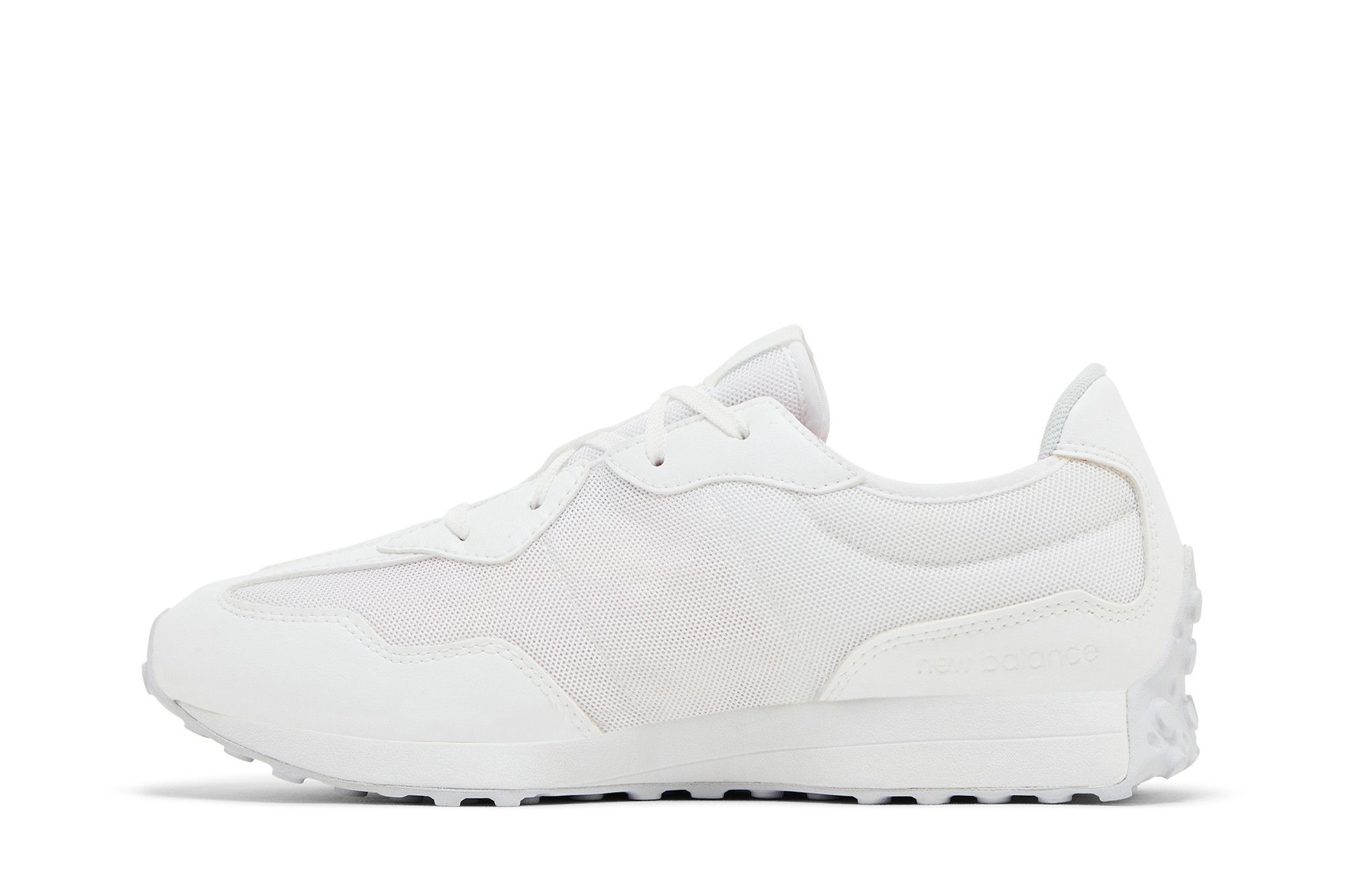 Lookbook (New Balance Kanak-Kanak) New Balance 327 'Putih Kelabu Iridescent' GS327WHT