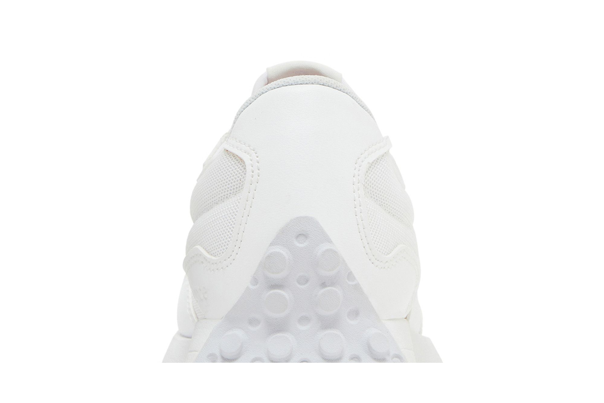 Sizing GS ニューバランス327 白/グレー/iridescent (NB327 白/灰/虹色) GS327WHT