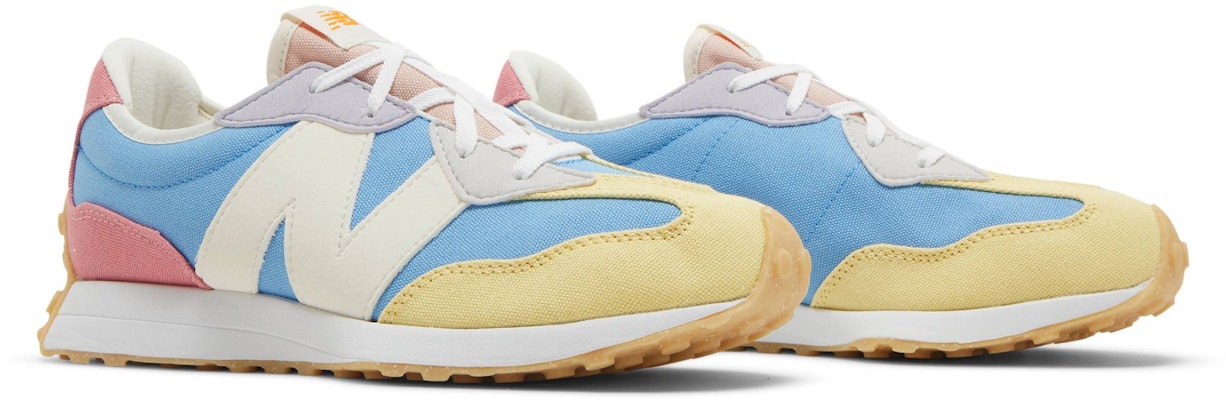 (New Balance Niños) New Balance 327 'Amarillo Azul Rojo' GS327UT Cheap (New Balance Niños) New Balance 327 'Amarillo Azul Rojo' GS327UT