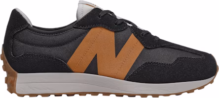 (Grade School) New Balance 327 Wide 'Black Madras Orange' GS327HN1-W (Grade School) New Balance 327 Wide 'Black Madras Orange' GS327HN1-W