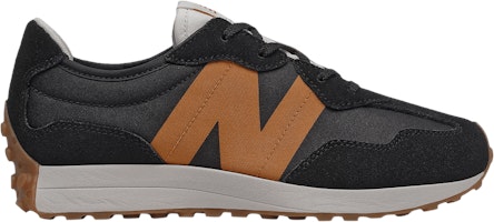 (Grade School) New Balance 327 Wide 'Black Madras Orange' GS327HN1-W (Grade School) New Balance 327 Wide 'Black Madras Orange' GS327HN1-W