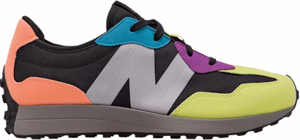 (Grade School) New Balance 327 Wide 'Black Multi' GS327EA-W (Grade School) New Balance 327 Wide 'Black Multi' GS327EA-W