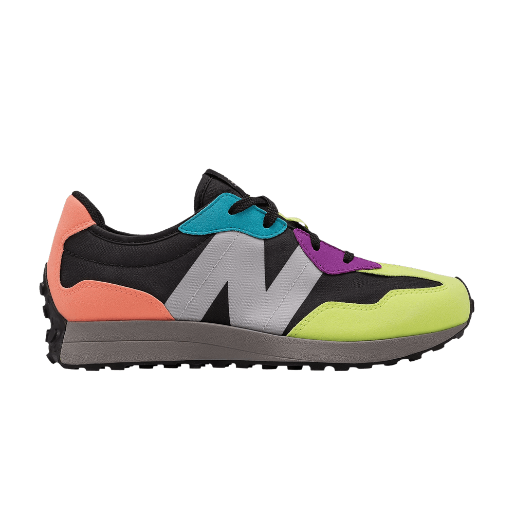 Buy (New Balance Kanak-Kanak) 327 Wide 'Hitam Beraneka' GS327EA-W