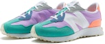 Lookbook (New Balance Kanak-Kanak) 327 Wide 'Dark Violet Glow Summer Jade' GS327PA