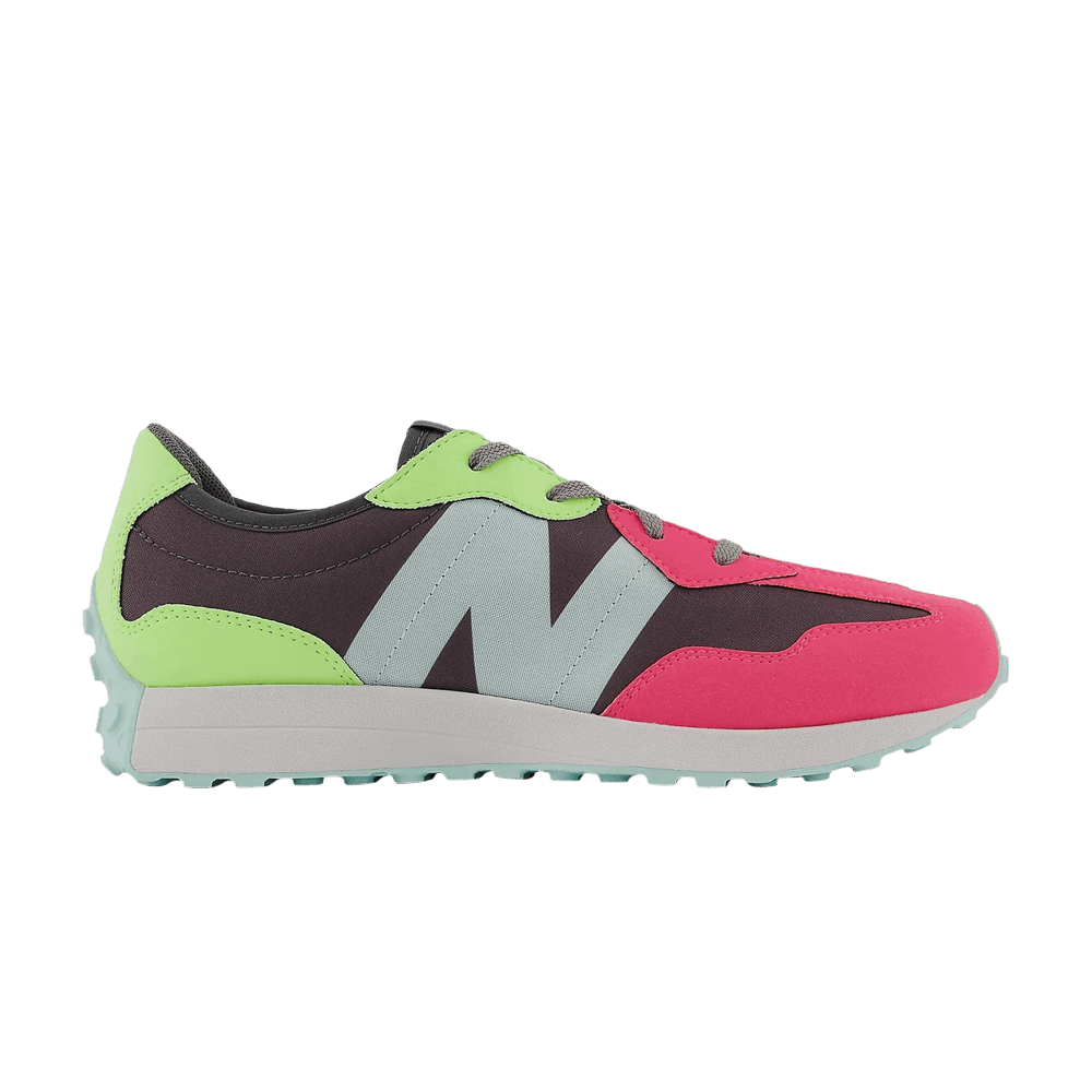 (Grade School) New Balance 327 Wide 'Marblehead Pink Zing' GS327PW1-W