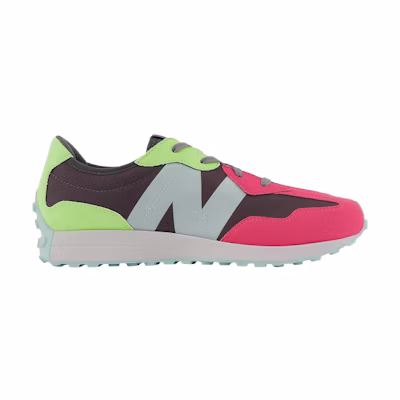(GS) NB 327 Wide 'Marblehead Pink Zing'
