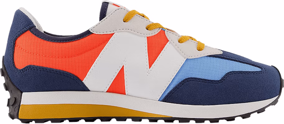 (Grade School) New Balance 327 Wide 'Natural Indigo Electric Red' GS327SH-W Buy (Grade School) New Balance 327 Wide 'Natural Indigo Electric Red' GS327SH-W