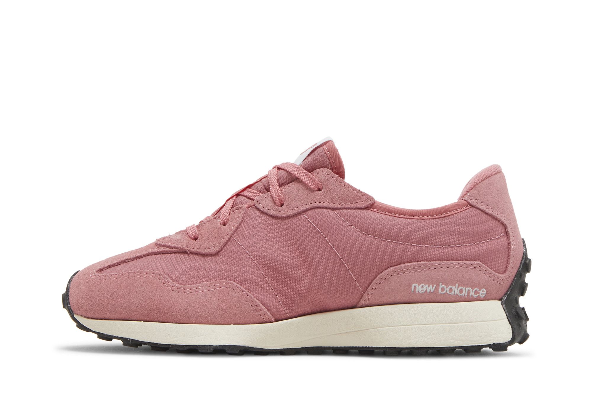 Lookbook (Grade School) New Balance 327 Wide 'Natural Pink White' GS327GK-W