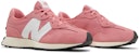 뉴발란스 327 와이드 '핑크 화이트' (초등학생) GS327GK-W
