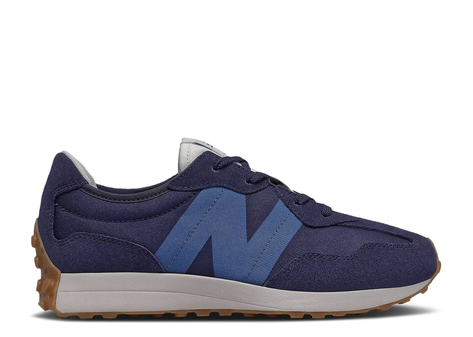 Buy (Grade School) New Balance 327 Wide 'Pigment Oxygen Blue' GS327HL1-W
