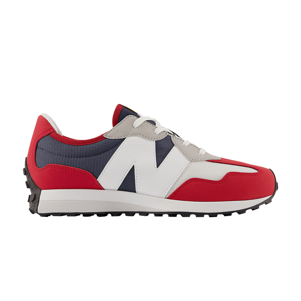 (Grade School) New Balance 327 Wide 'Team Red Natural Indigo' GS327SR-W