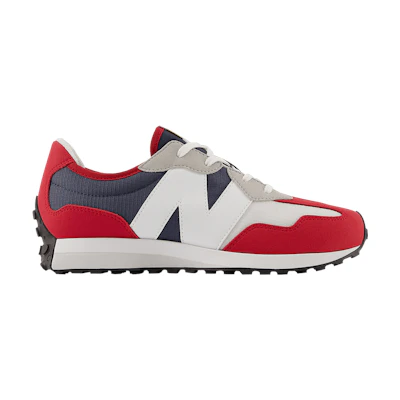 (GS) NB 327 Wide 'Team Red Natural Indigo'