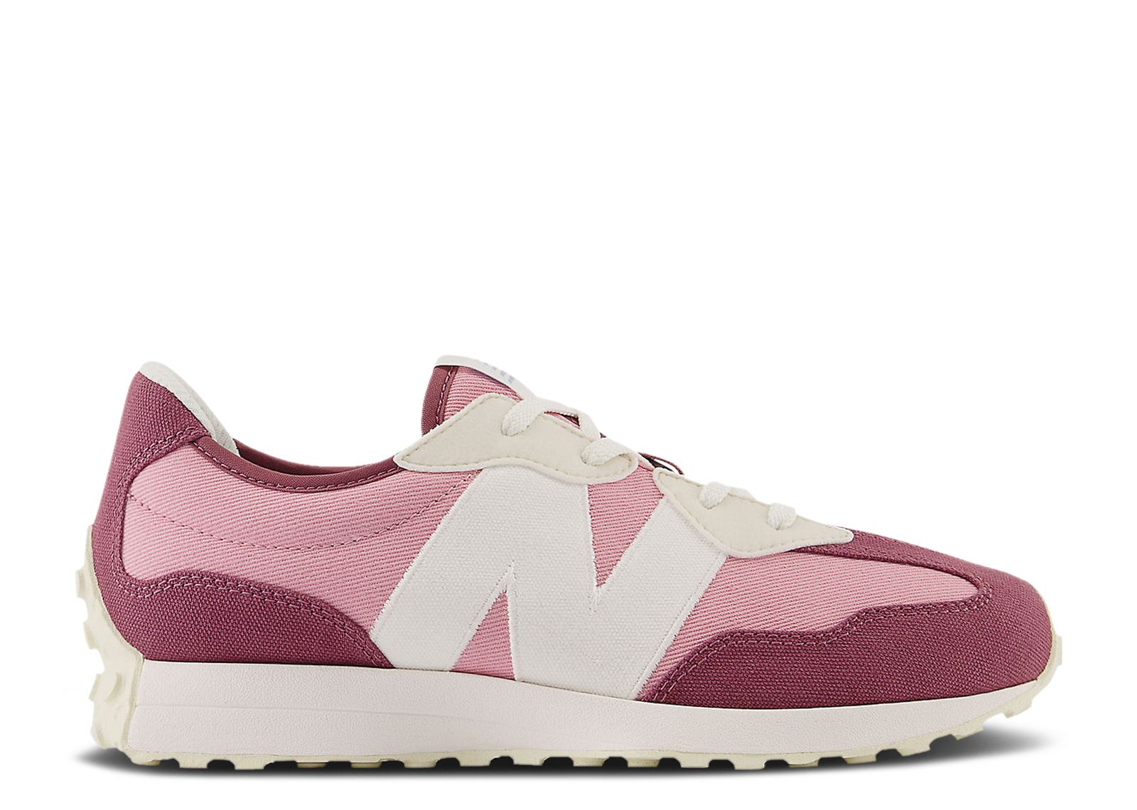 Buy (小童款) New Balance 327 宽版 '洗旧酒红色 迷雾玫瑰' GS327DK-W