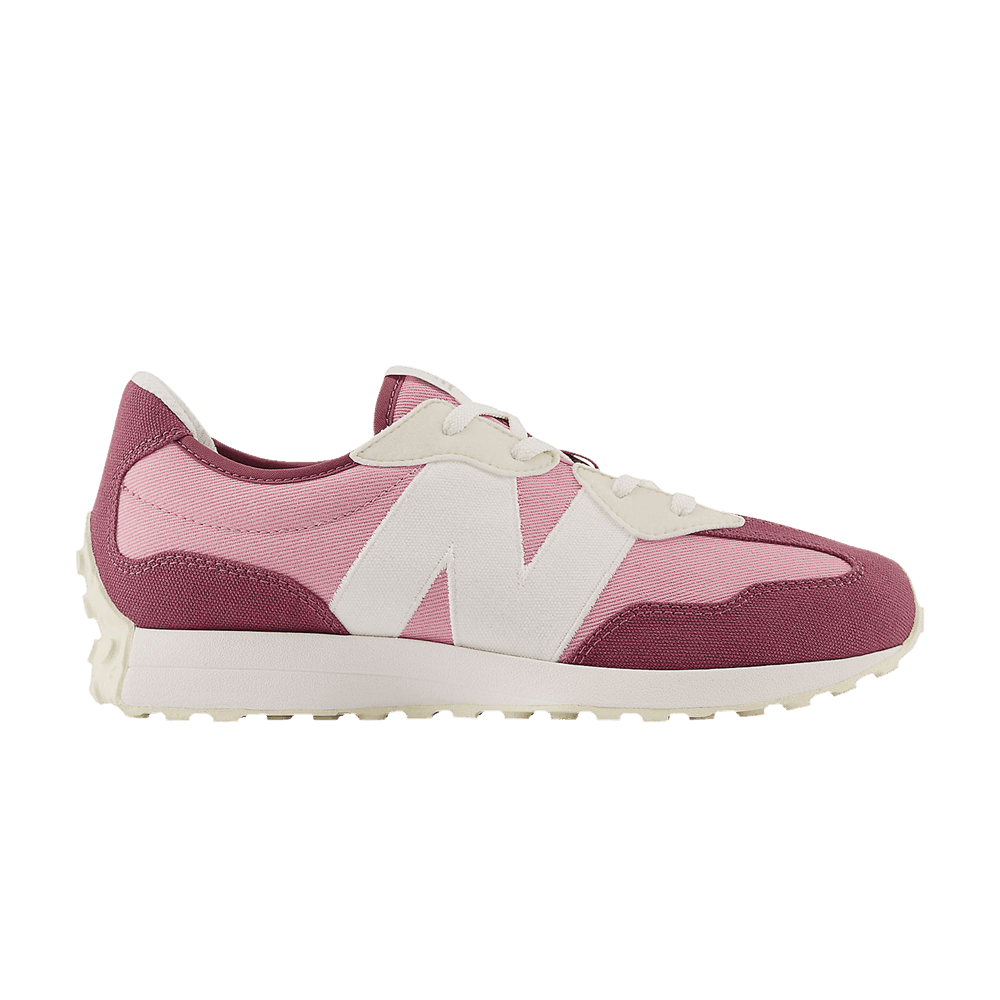 (Grade School) New Balance 327 Wide 'Washed Burgundy Hazy Rose' GS327DK-W