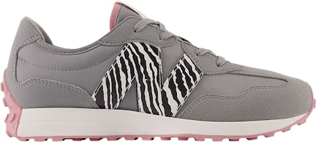 (Grade School) New Balance 327 Wide 'Zebra - Shadow Grey' GS327PI-W (Grade School) New Balance 327 Wide 'Zebra - Shadow Grey' GS327PI-W