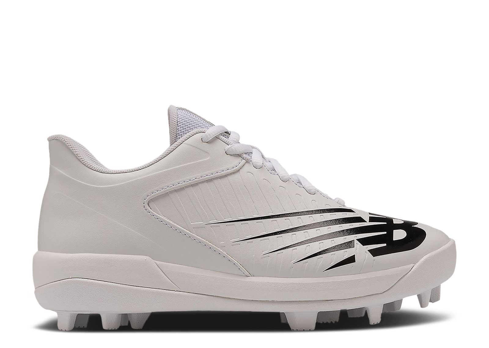 (Grade School) New Balance 4040v6 Wide 'Rubber Molded - White Black' J4040TW6-W
