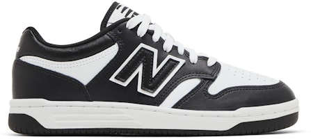 (Grade School) New Balance 480 Big Kid 'Black White' GSB480BW (Grade School) New Balance 480 Big Kid 'Black White' GSB480BW