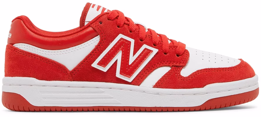 (New Balance Kanak-Kanak) New Balance 480 Budak 'Team Red White' GSB480WR Buy (New Balance Kanak-Kanak) New Balance 480 Budak 'Team Red White' GSB480WR