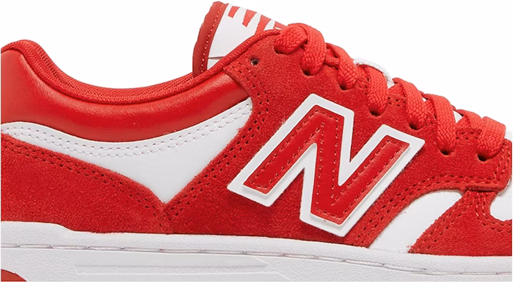 (New Balance Kanak-Kanak) New Balance 480 Budak 'Team Red White' GSB480WR Order (New Balance Kanak-Kanak) New Balance 480 Budak 'Team Red White' GSB480WR