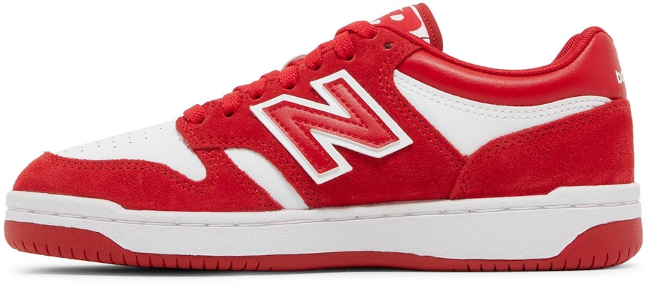 (New Balance Infantil) New Balance 480 Niño 'Rojo Equipo Blanco' GSB480WR Lookbook (New Balance Infantil) New Balance 480 Niño 'Rojo Equipo Blanco' GSB480WR