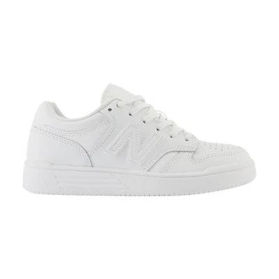 (GS) NB 480 Little Kid Wide 'Triple White'