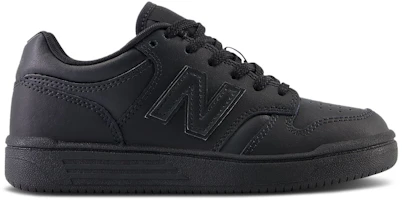 (Grade School) New Balance 480 Little Kid Wide 'Triple Black' PSB4803B-W (Grade School) New Balance 480 Little Kid Wide 'Triple Black' PSB4803B-W